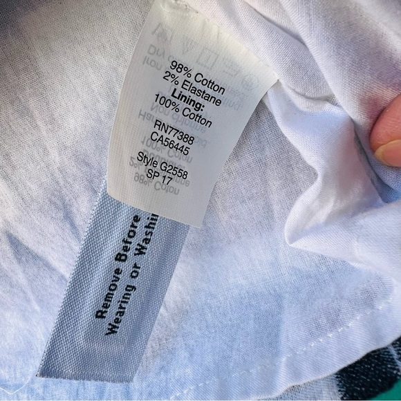 Madewell Bell-Sleeve Dress in Leighton Plaid Sz 4 Transatlantic Blue Gingham - Picture 8 of 10